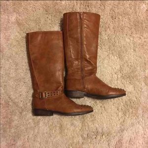 Candies Girls Knee High Studded Boots